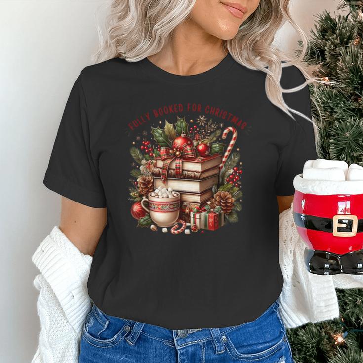 Fully Booked For Christmas Cozy Holiday Books Winter Reading Unisex T-Shirt