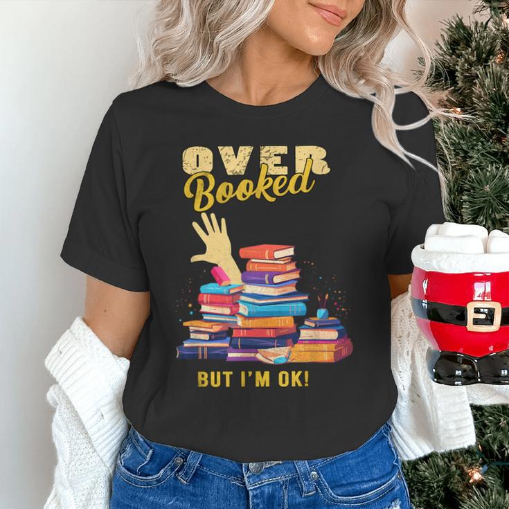 Fully Booked But I Am Ok Book Lover Reading Author Unisex T-Shirt Fully Booked But I Am Ok Book Lover Reading Author Unisex T-Shirt