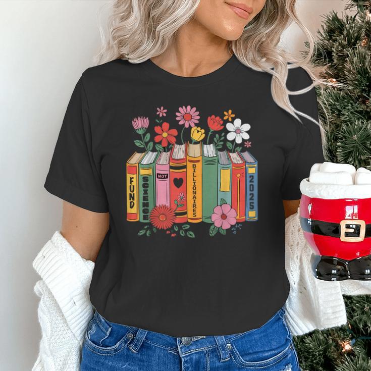 Fund Science Not Billionaires Books Support Scientist Unisex T-Shirt Fund Science Not Billionaires Books Support Scientist Unisex T-Shirt