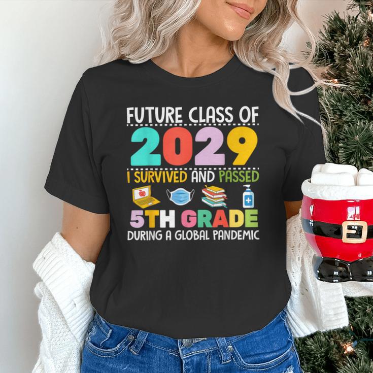 Future Class Of 2029 I Survived Passed 5th Grade Graduation Unisex T-Shirt