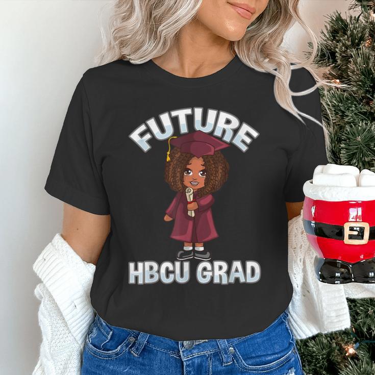 Future HBCU Grad Girl Wearing Graduation Gown Unisex T-Shirt