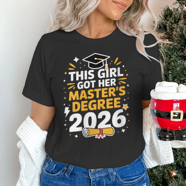 This Girl Got Her Masters Degree Graduation Mastered It 2026 Unisex T-Shirt