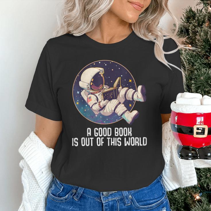 Good Book Is Out Of This World Astronaut Space Unisex T-Shirt Good Book Is Out Of This World Astronaut Space Unisex T-Shirt