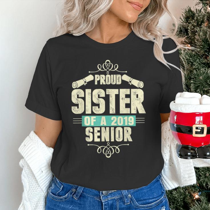 Graduation 2019 TShirt Proud Sister Of A Senior Unisex T-Shirt