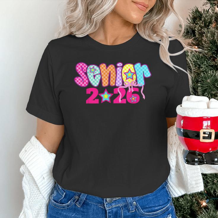 Graduation Class Of 2026 Senior Pink Coquette Bow 2026 Grade Unisex T-Shirt