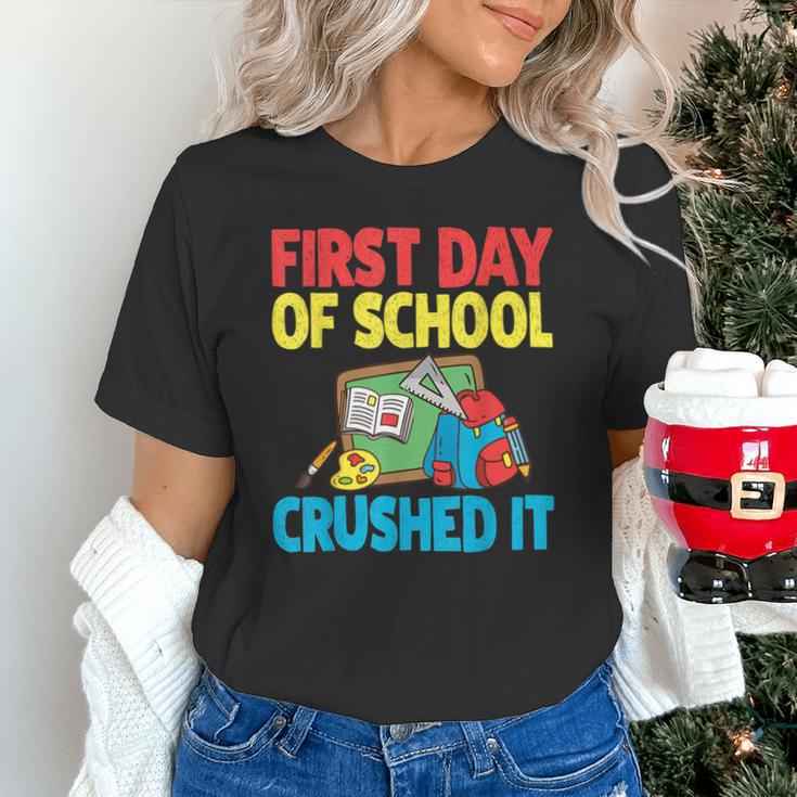 Graduation First Day Of School Crushed It Unisex T-Shirt