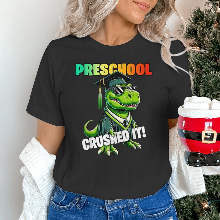 Graduation Preschool DinosaurRex Crushed It Boys Grad Unisex T-Shirt
