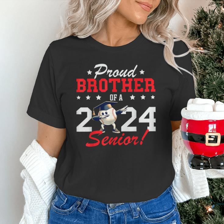 Graduation Proud Brother Of A 2024 Senior Baseball Player Unisex T-Shirt