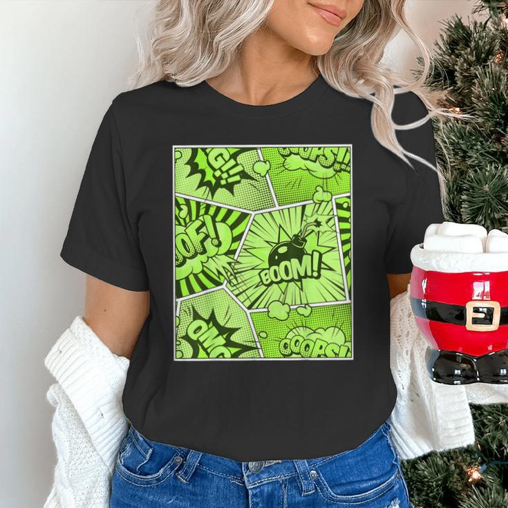 Green Comic Book Green Graphic Unisex T-Shirt Green Comic Book Green Graphic Unisex T-Shirt