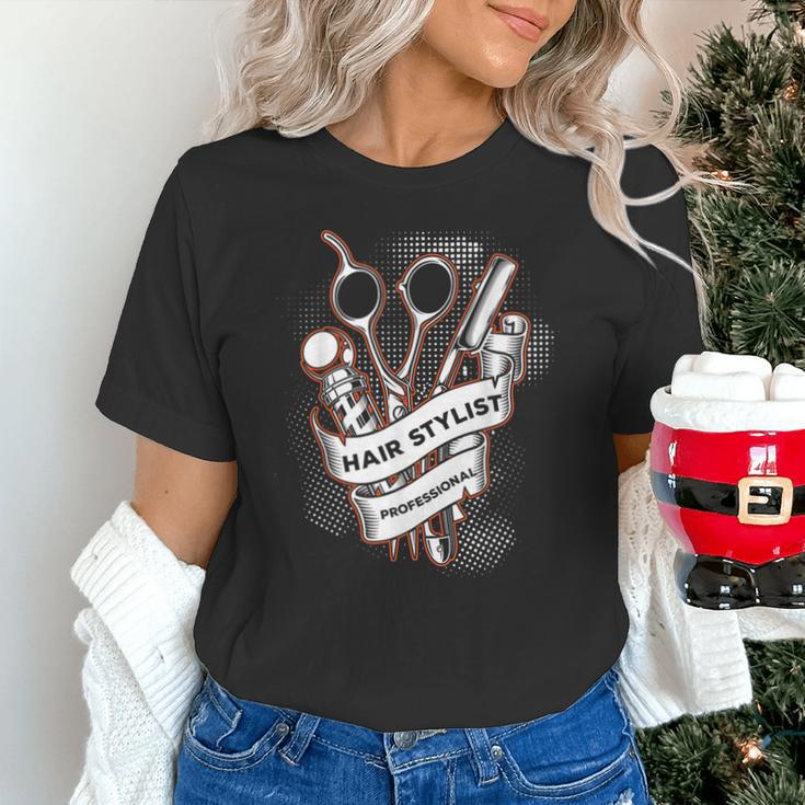 Hairdresser Gift Idea Graduation Tattoo Craft Hairstylist Unisex T-Shirt