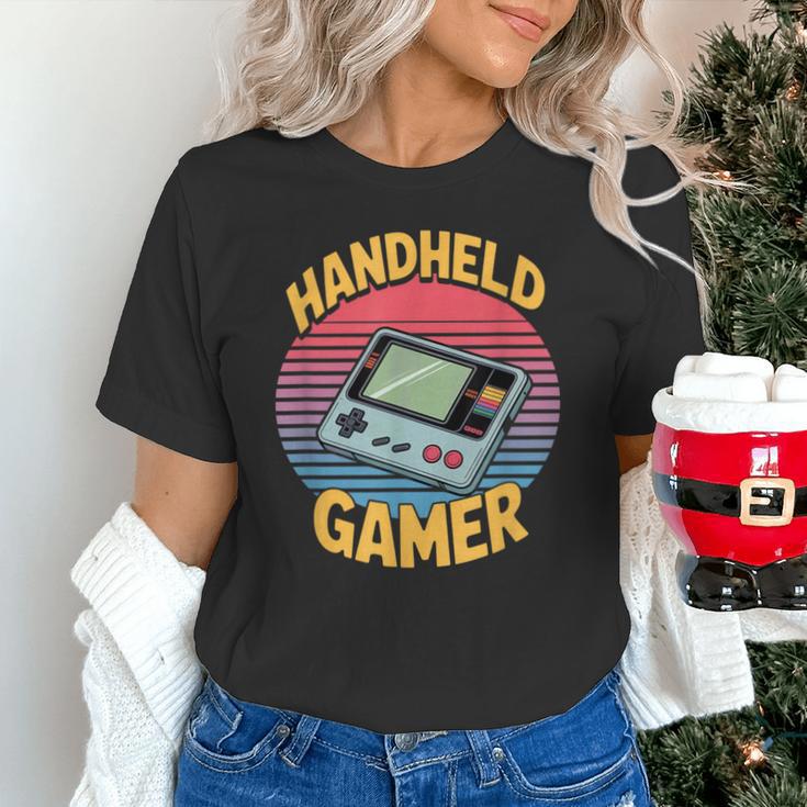 Handheld Gamer Retro Portable Console Nostalgia Unisex T-Shirt Handheld Gamer Retro Portable Console Nostalgia Unisex T-Shirt