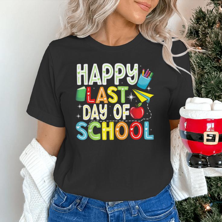 Happy Last Day Of School Teacher Kids Boys Girls Graduation Unisex T-Shirt