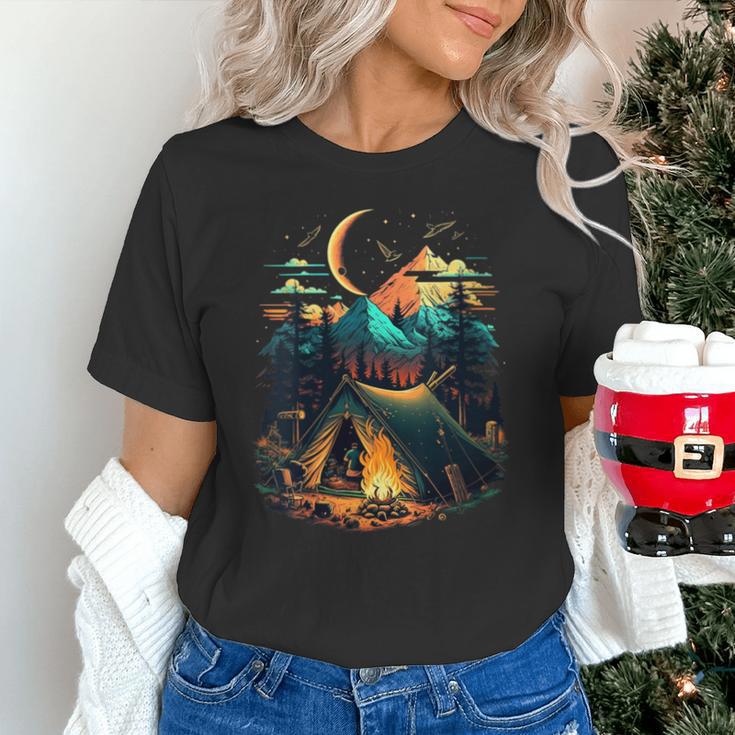 Id Rather Be Camping Great Outdoors Love Glamping Introvert Unisex T-Shirt Id Rather Be Camping Great Outdoors Love Glamping Introvert Unisex T-Shirt