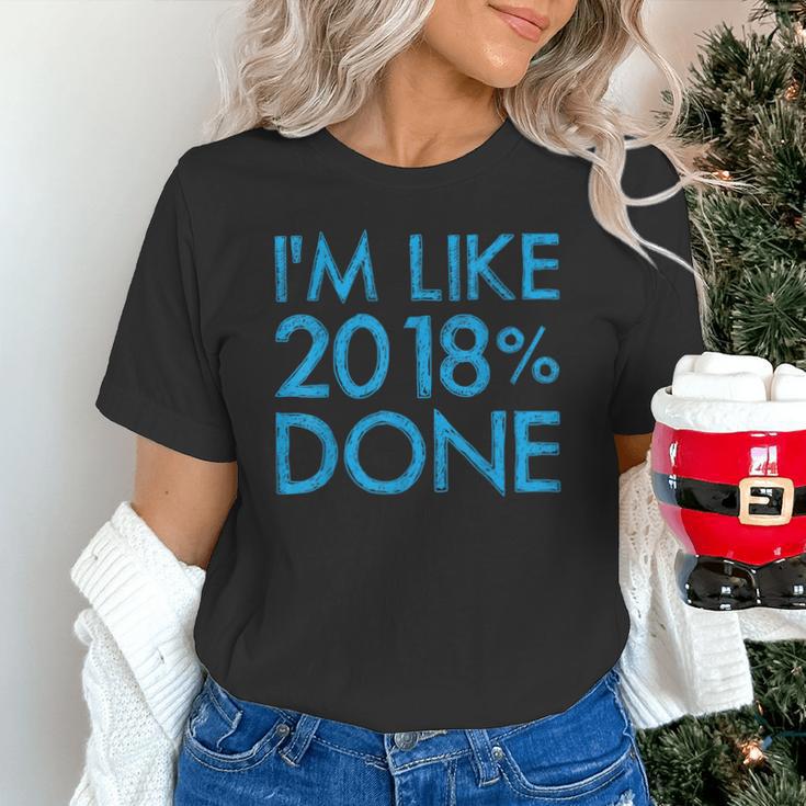 I'm Like 2018 Done High School Grad Graduation Shirt Unisex T-Shirt