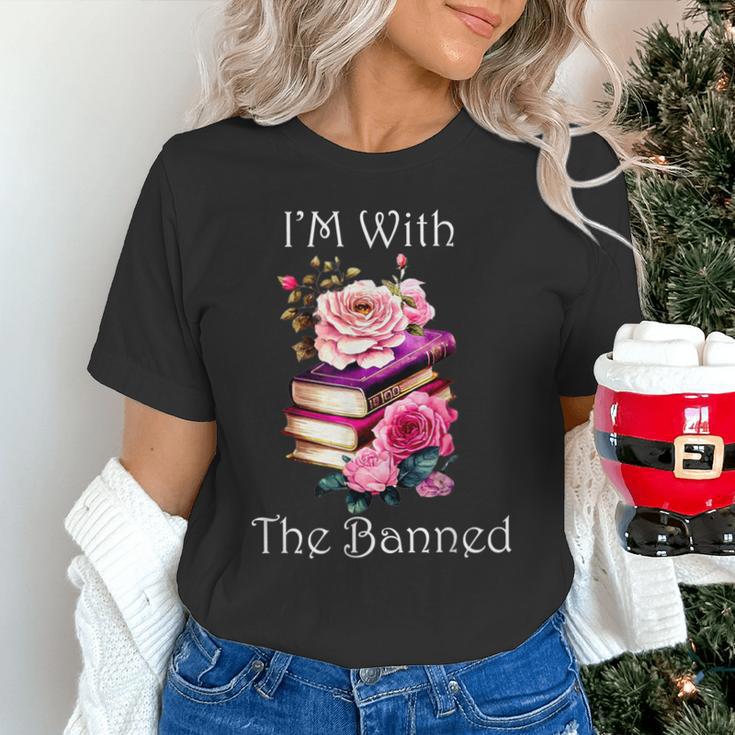 I'm With The Banned Books Bold Statement Against Censorshi Unisex T-Shirt I'm With The Banned Books Bold Statement Against Censorshi Unisex T-Shirt