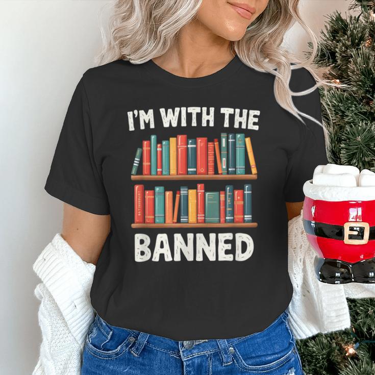 I'm With The Banned Librarian Banned Book Lover Reader Unisex T-Shirt