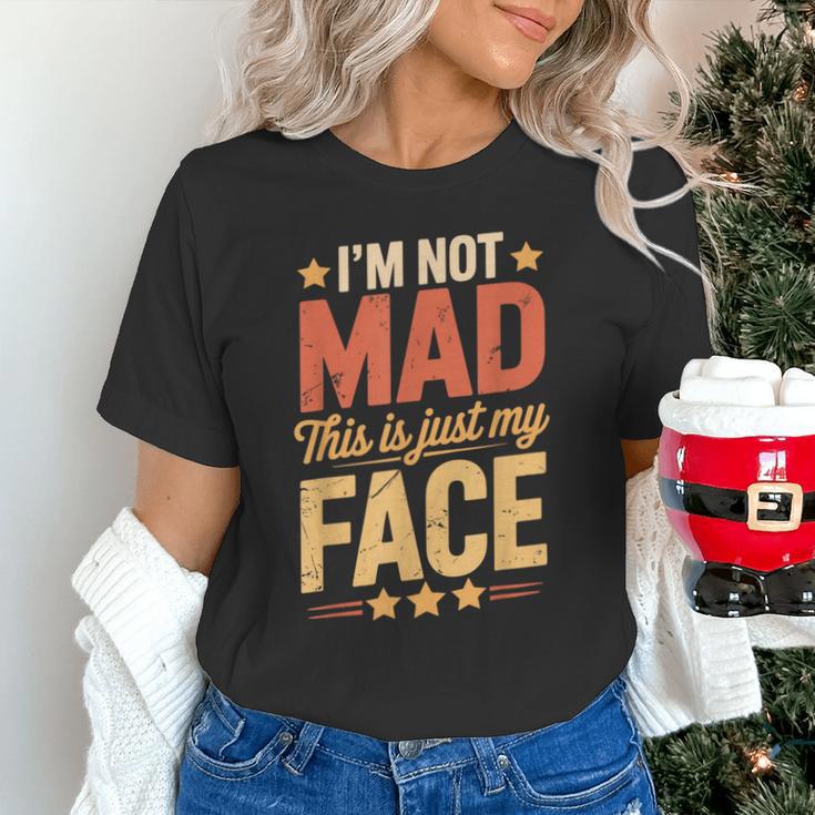 I'm Not Mad This Is Just My Face Introvert Unisex T-Shirt I'm Not Mad This Is Just My Face Introvert Unisex T-Shirt