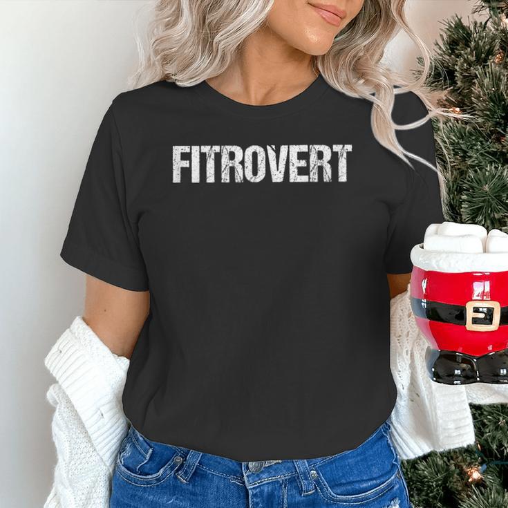 Introvert Person Fitness Gym Workout Fitrovert Unisex T-Shirt Introvert Person Fitness Gym Workout Fitrovert Unisex T-Shirt