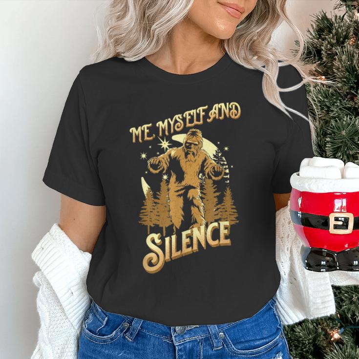 Introvert Relaxation Me Myself And Silence Vacation Bigfoot Unisex T-Shirt Introvert Relaxation Me Myself And Silence Vacation Bigfoot Unisex T-Shirt