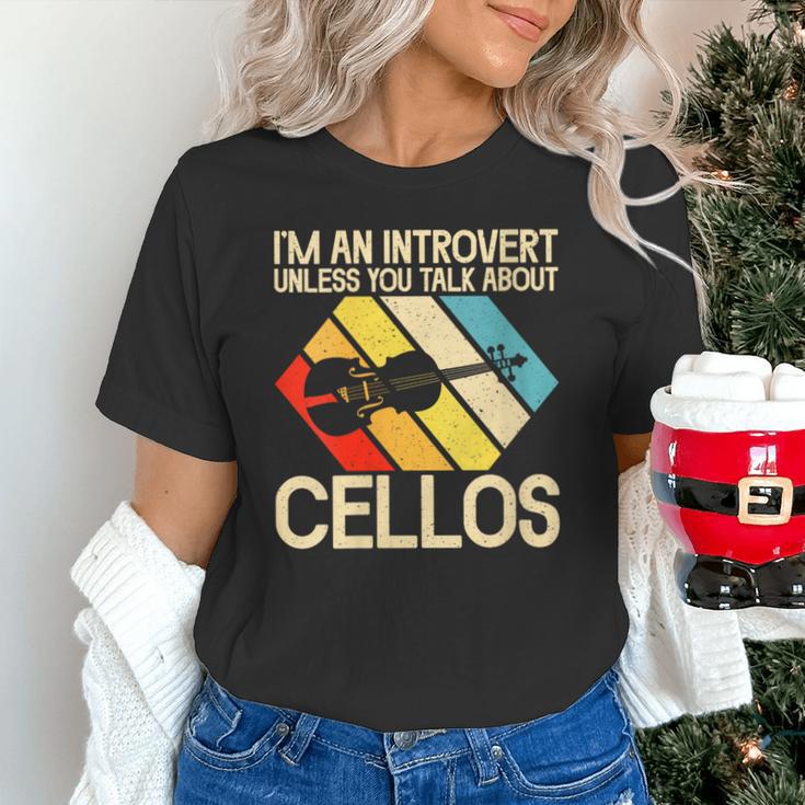 Im An Introvert Unless You Talk About Cellos Unisex T-Shirt Im An Introvert Unless You Talk About Cellos Unisex T-Shirt