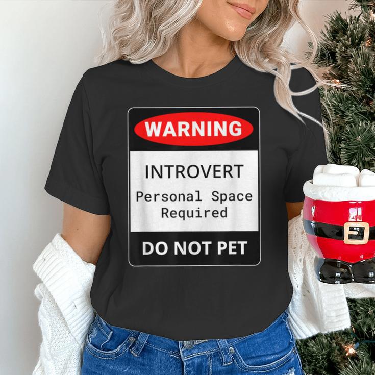 Introvert Warning Danger Do Not Pet Disturb Anti-Social Unisex T-Shirt Introvert Warning Danger Do Not Pet Disturb Anti-Social Unisex T-Shirt
