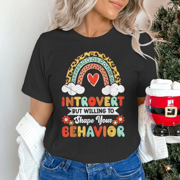 Introvert But Willing To Shape Your Behavior Unisex T-Shirt