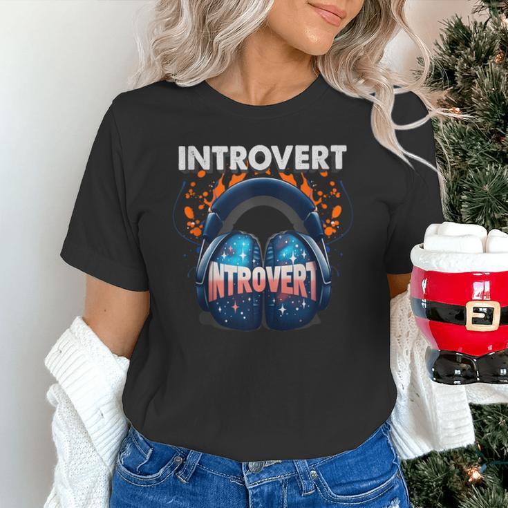 Introvert's Best Friend Noise-Canceling Headphones Unisex T-Shirt