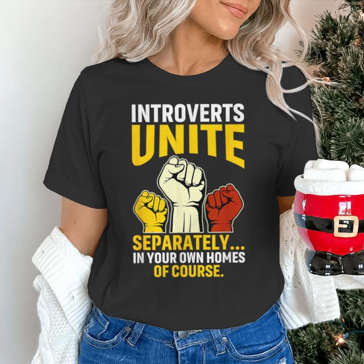 Introverts Unite Introvert Antisocial Anti Social Unisex T-Shirt Introverts Unite Introvert Antisocial Anti Social Unisex T-Shirt