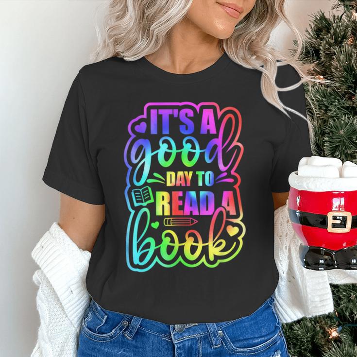 Its A Good Day To Read Book Kids Boys Girls Reading Graphic Unisex T-Shirt