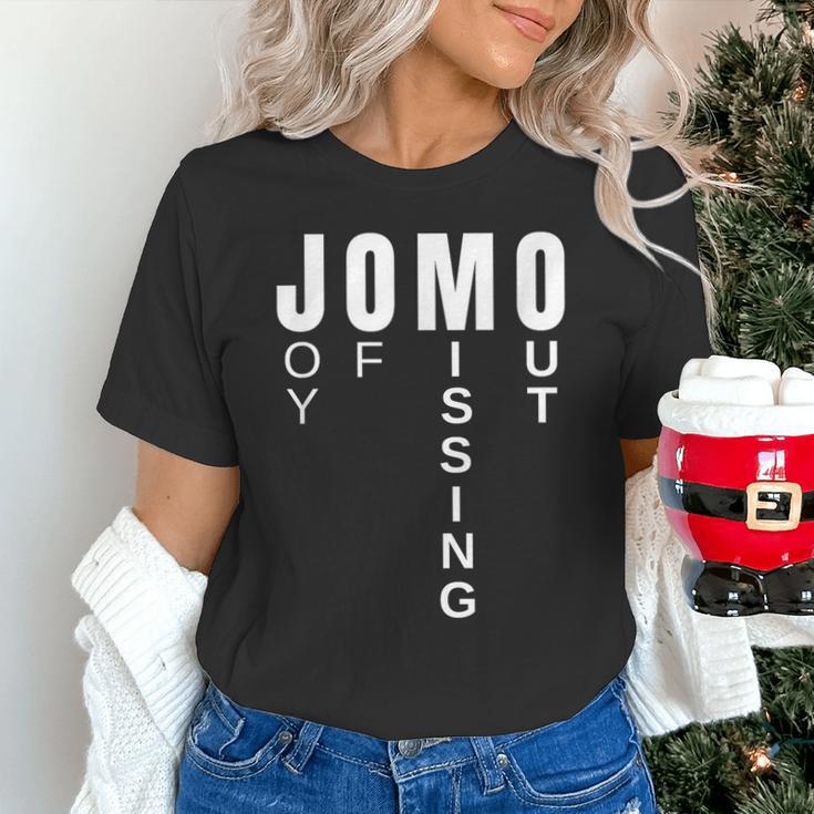 JOMO Joy Of Missing Out Sarcastic Introvert Unisex T-Shirt