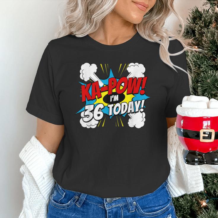 Ka-Pow 36 Years Old Comic Book 36th Birthday Super Hero Unisex T-Shirt Ka-Pow 36 Years Old Comic Book 36th Birthday Super Hero Unisex T-Shirt