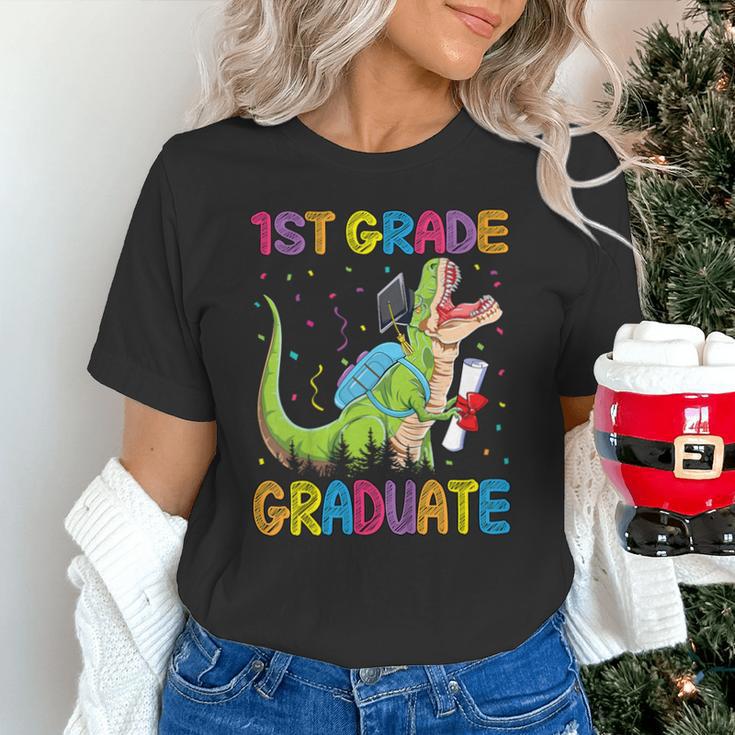 Kids 1st Grade Graduate Dinosaur Trex 1st Grade Graduation Unisex T-Shirt