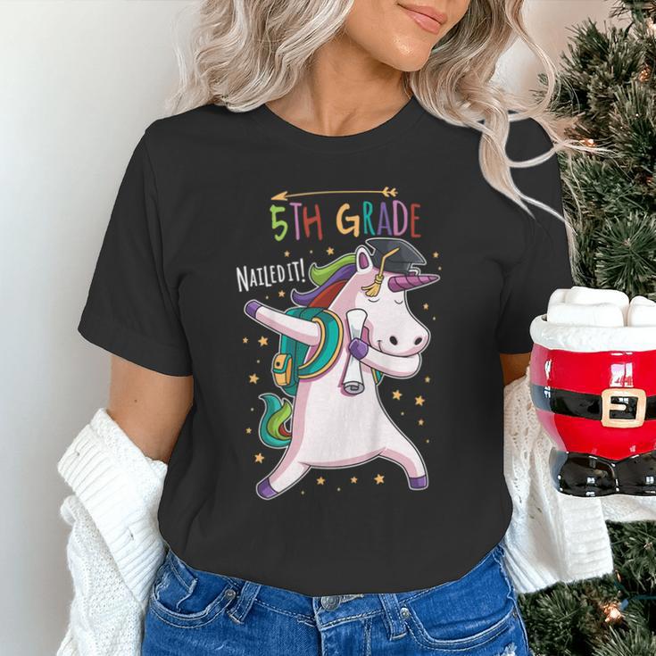 Kids Dabbing Unicorn Graduation 5th Grade Class Of 2019 Unisex T-Shirt