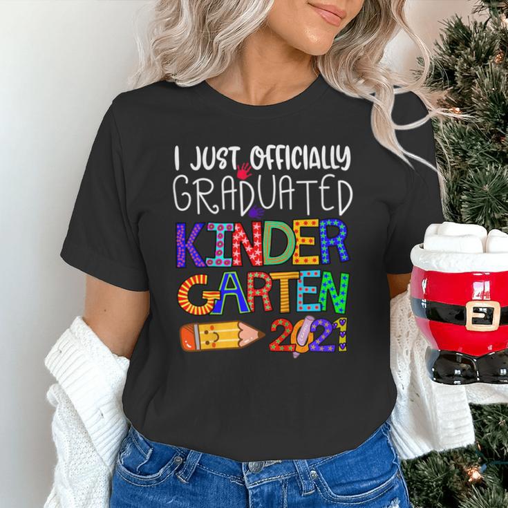 Kids Kindergarten Graduation Class Of 2021 Shirt I Just Graduated Unisex T-Shirt