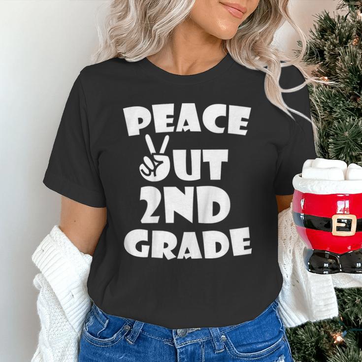Kids Peace Out 2ND Grade For Graduation Unisex T-Shirt