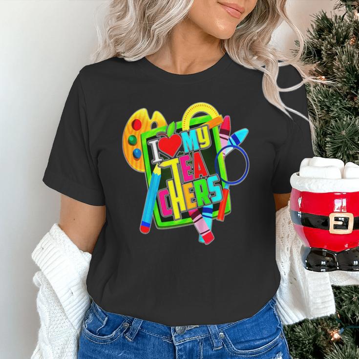 Kids Teens Graduation I Heart My Teachers I Love My Teachers Unisex T-Shirt