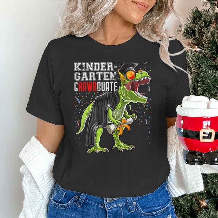 Kindergarten Grawrduate Dinosaur Graduation Cap Shirt Unisex T-Shirt