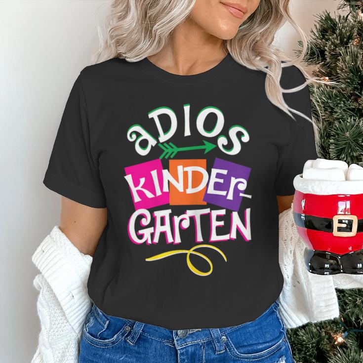Last Day Of School Adios Kindergarten Graduation Kids Girls Unisex T-Shirt