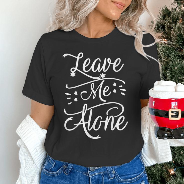 Leave Me Alone Introvert Antisocial Shy INTP INFP INFJ Unisex T-Shirt Leave Me Alone Introvert Antisocial Shy INTP INFP INFJ Unisex T-Shirt