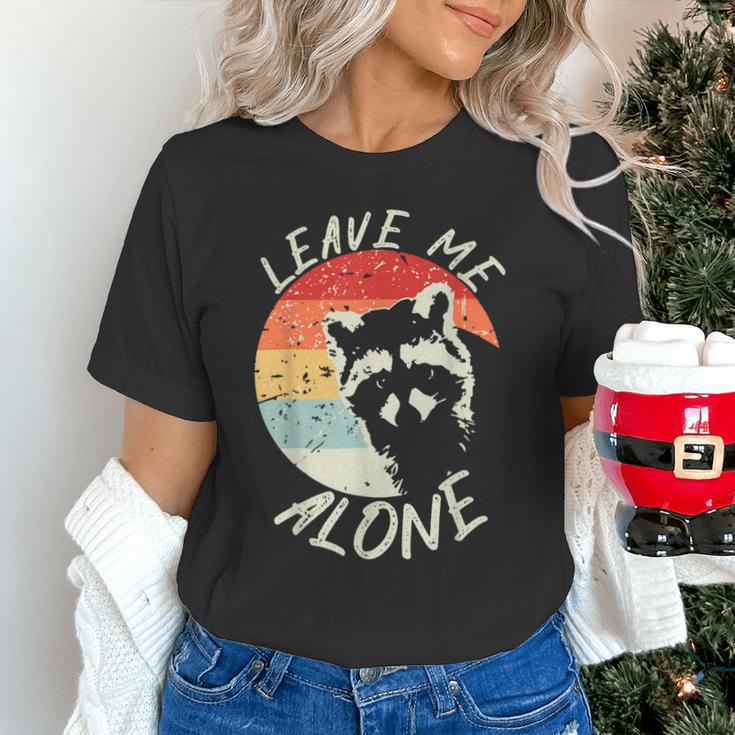 Leave Me Alone Raccoon Lover Introvert Antisocial Shy INTP Unisex T-Shirt Leave Me Alone Raccoon Lover Introvert Antisocial Shy INTP Unisex T-Shirt