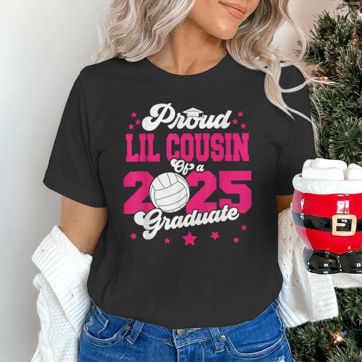 Lil Cousin Of a 2025 Graduate Prom Graduation 25 VolleyBall Unisex T-Shirt