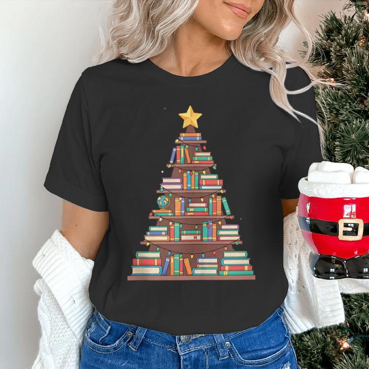 Literary Book Tree Bookish Shelf Art For Avid Readers Unisex T-Shirt