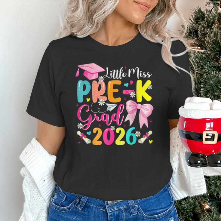 Little Miss Pre-K Grad 2026 Preschool Graduation Kids Girls Unisex T-Shirt