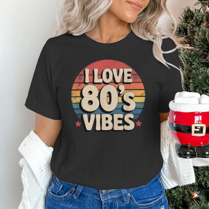 I Love 80’s Vibes Retro 80s Style Vintage Sunset Nostalgia Unisex T-Shirt