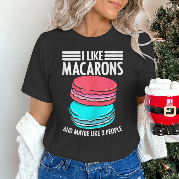 Macaroons Dessert Antisocial Introvert Pastries Food Lover Unisex T-Shirt Macaroons Dessert Antisocial Introvert Pastries Food Lover Unisex T-Shirt