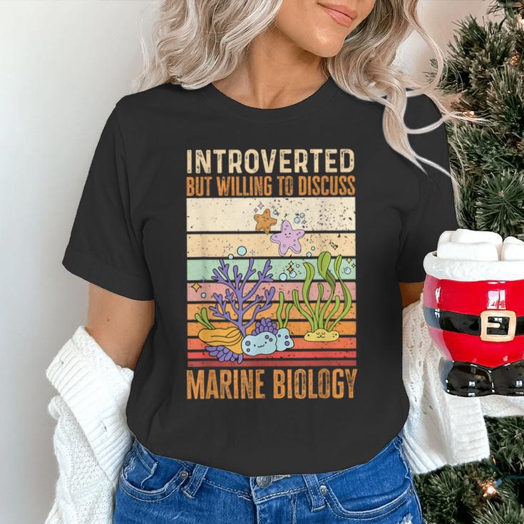 Marine Biology Ocean Introvert Marine Biologist Unisex T-Shirt Marine Biology Ocean Introvert Marine Biologist Unisex T-Shirt