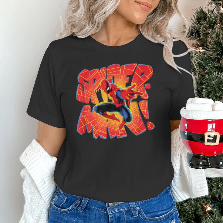 Marvel Spider-Man Peter Parker Comic Book Letter Logo Unisex T-Shirt
