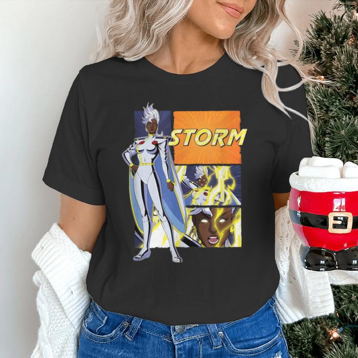 Marvel X-Men '97 Storm Vintage Classic Comic Book Panels Unisex T-Shirt