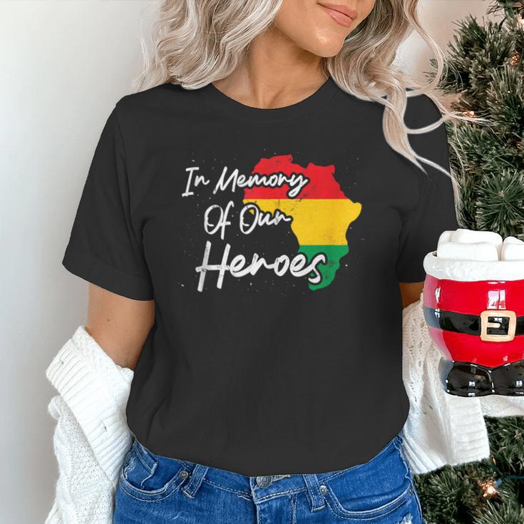 In Memory Of Our Heroes Pride Juneteenth Unisex T-Shirt