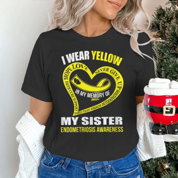 In My Memory Of My Sister ENDOMETRIOSIS AWARENESS Unisex T-Shirt